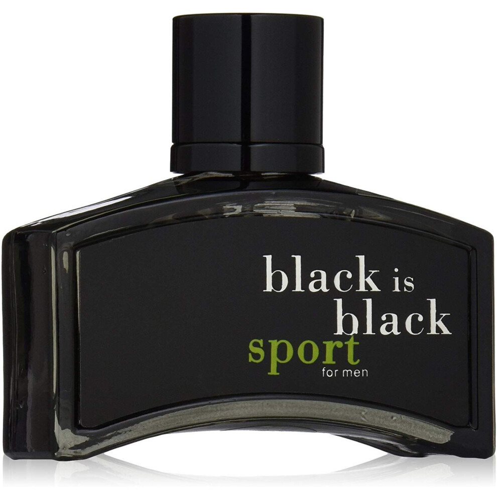 Black Is Black Sport 3.3Oz Edt Sp