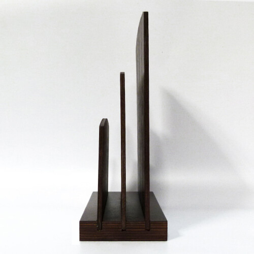 Wooden Leaflets Menu Holder Table Top W 2
