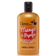 I Love, Mango & Papaya, Cleansing, Shower Gel, 500 ml