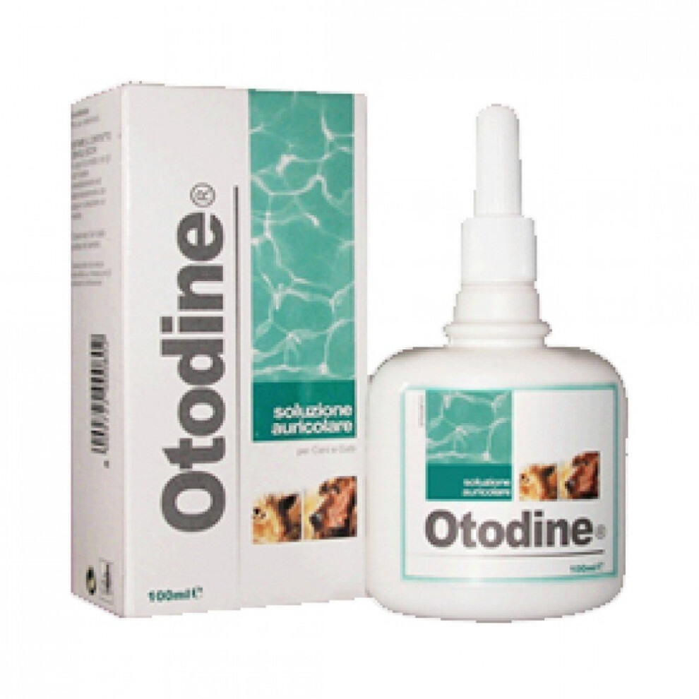 Otodine Ear Cleaner Antibacterial Solution For Pet Dog Cat 100ml