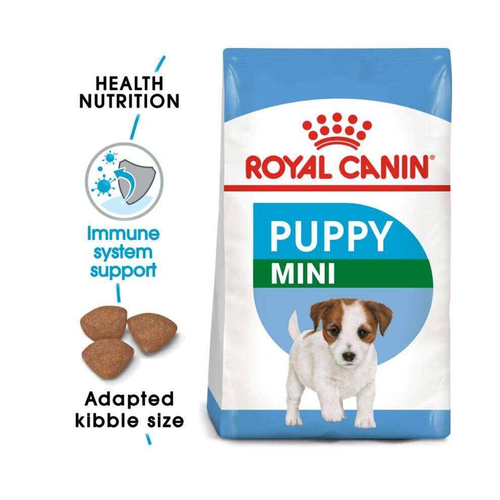 (2kg bag) Puppy Dry Dog Food Mini Breed Kibble Royal Canin Small