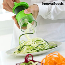 Groenten Snijder - InnovaGoods - Mini Spiralicer - ABS - RVS - Hedendaags ontwerp
