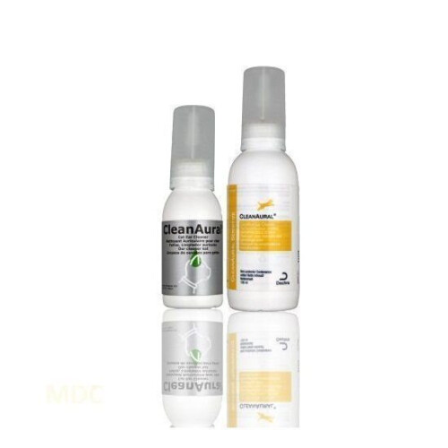 Dechra CleanAural Dog Ear Cleaner Cleansing Solution 100ml