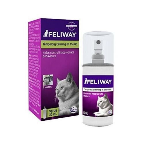 Feliway Feliway Pheromone Spray 20ml Stress Relief For Cats