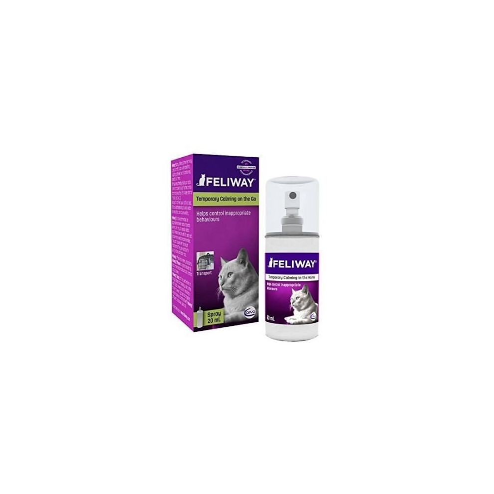 Feliway Pheromone Spray Stress Relief For Cats 20Ml