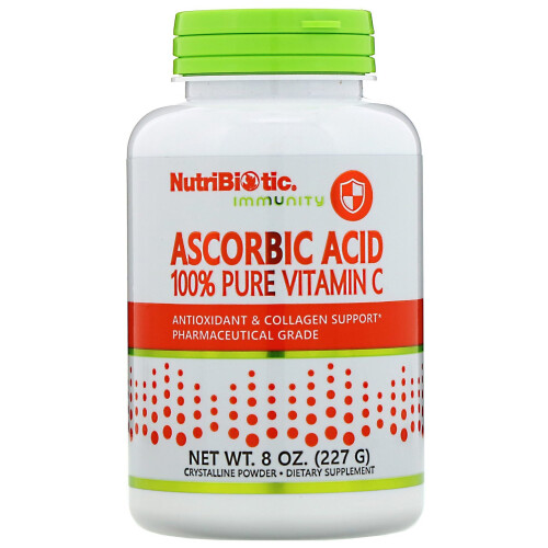 NutriBiotic, Immunity, Ascorbic Acid ,Crystalline Powder, 8 oz (227 g)