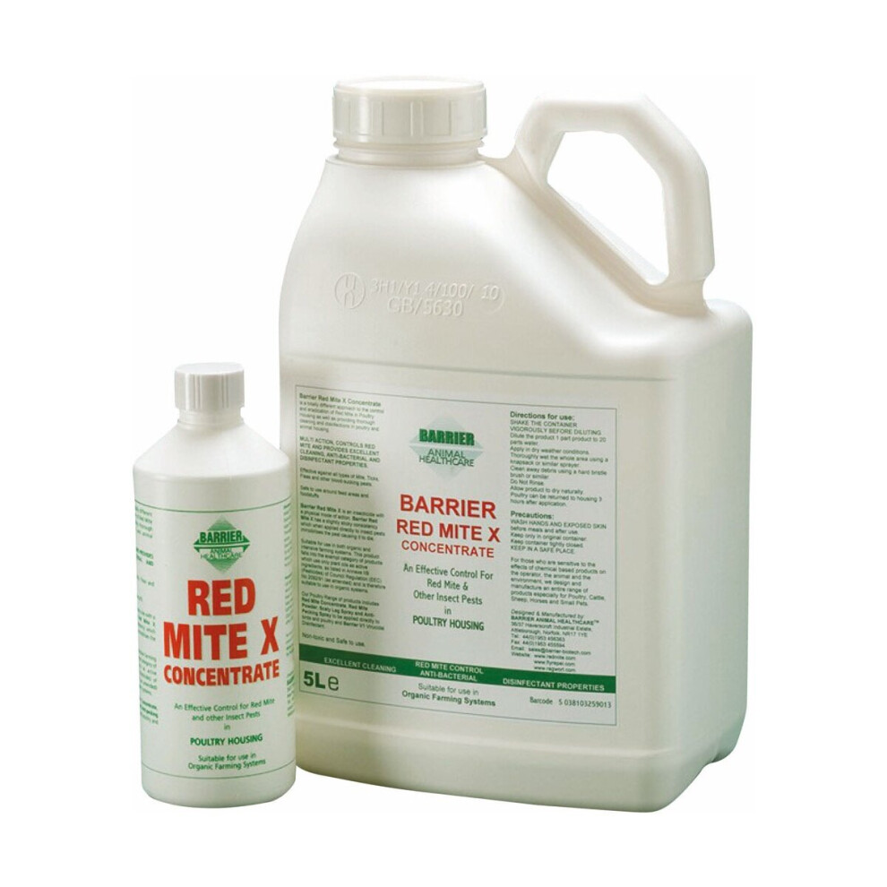 Barrier Red Mite X Concentrate Liquid For Birds