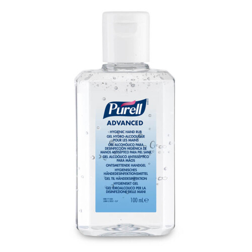 Purell PURELL® Advanced Hygienic Hand Rub Sanitiser 100mL Flip Top Bottle
