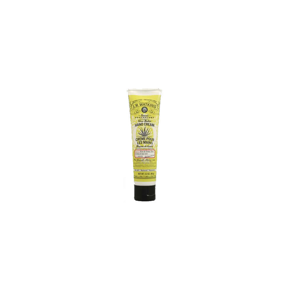 J.r. Watkins Clear Aloe And Green Tea Hand Cream (1X3.3 Oz)
