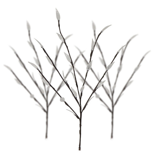 3PK Solar Powered Tree Garden Lights | 60 LED Bulbs per Tree