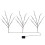 3PK Solar Powered Tree Garden Lights | 60 LED Bulbs per Tree 2