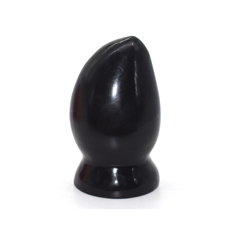 Gifts For Adults Black (Black) Silicone Big Butt Plug Anal Dildo Sex Toy
