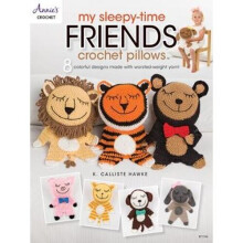 My Sleepy-Time Friends Crochet Pillows