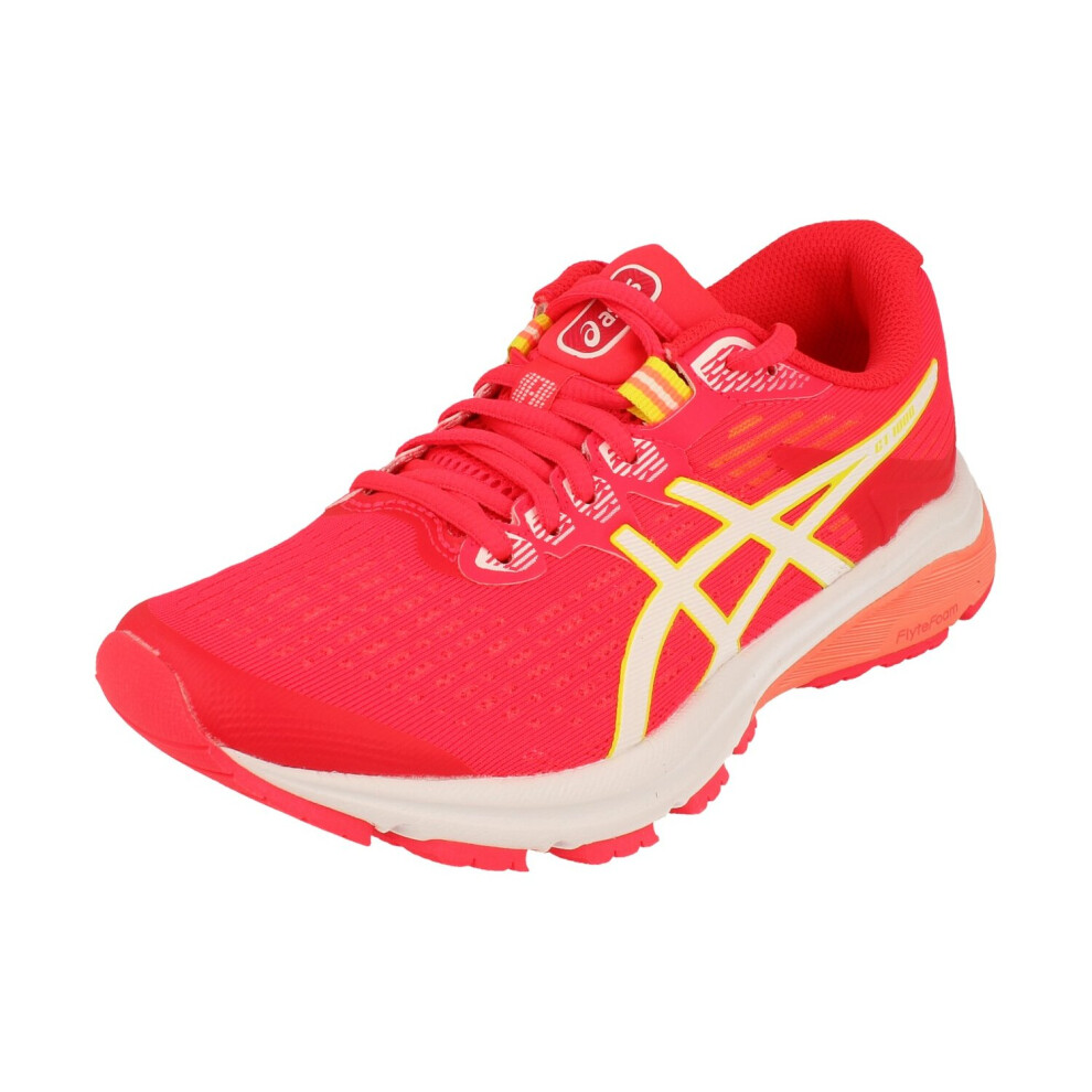 (4) Asics Gt-1000 8 Womens Running Trainers 1012A460 Sneakers Shoes