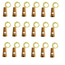 12pk Cork Bottle 20 LED Fairy Lights - 1m