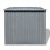 VidaXL vidaXL Gartenschuppen Grau Metall 5