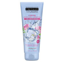 Freeman Feeling Beautiful Hydrating Glacier Water + Pink Peony Anti-Pollution Gel Cream Mask, 6 fl oz (175 ml)