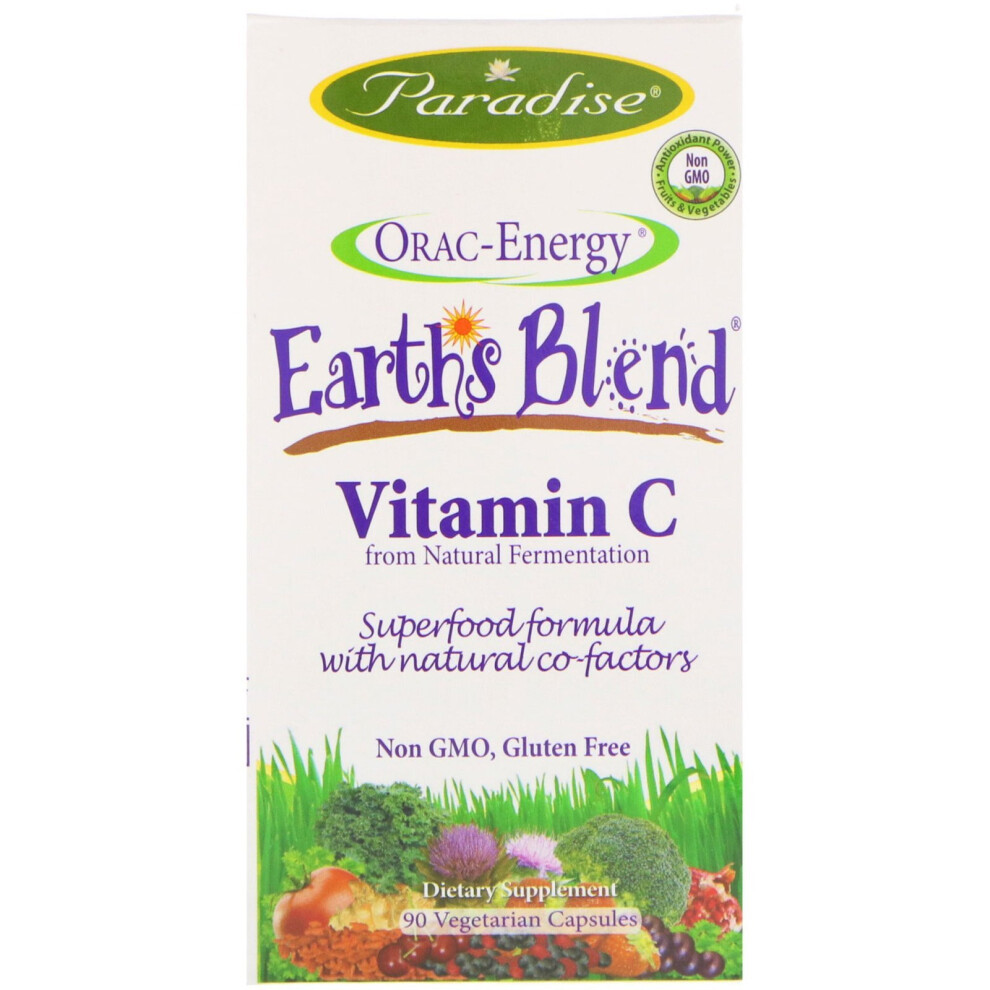 Paradise Herbs , Vitamin C, 90 Vegetarian Capsules