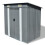 VidaXL vidaXL Gartenschuppen Grau Metall 1
