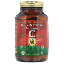 HealthForce Superfoods, Echt natürlicher Vitamin C, 120 vegane Kapseln