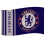 Chelsea FC Wordmark Stripes Flag 1