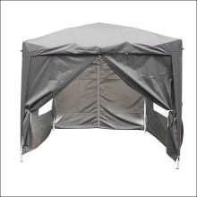 2 x 2m Garden Pop Up Gazebo Marquee Patio Canopy Wedding Party Tent- Anthracite