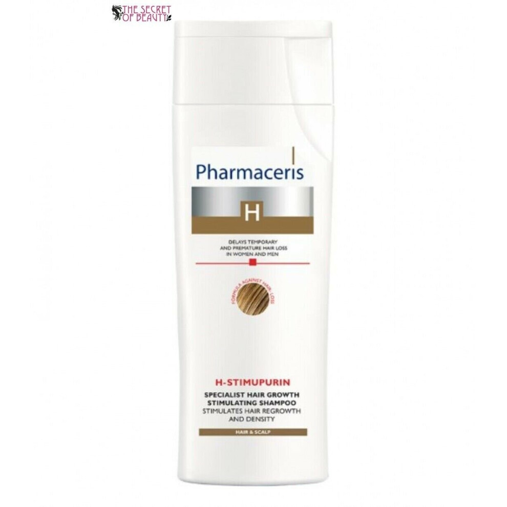 PHARMACERIS H STIMUPURIN SHAMPOO STIMULATING HAIR GROWTH 250ML