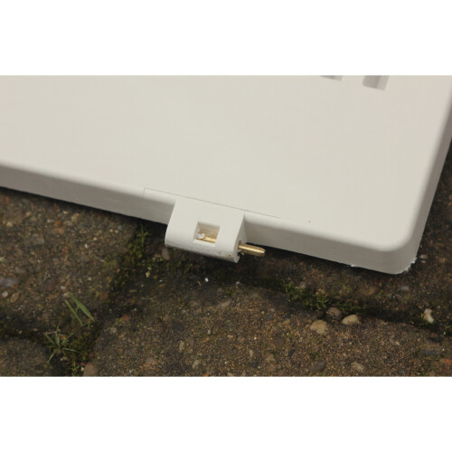 Gas Meter Box Door Complete - Key, Hinges and Latch Included 2