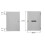 Electric Meter Box Door Complete with Key, Hinges and Latch 4
