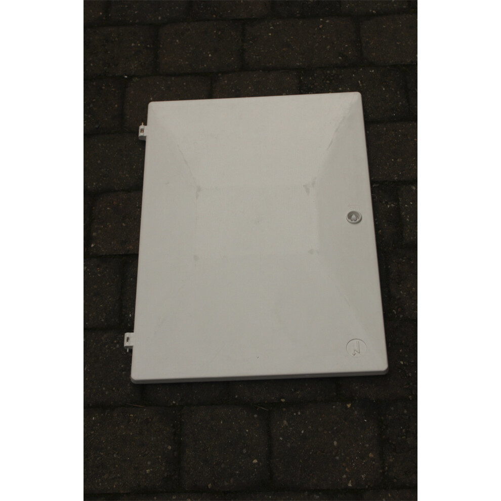 Electric Meter Box Door Complete with Key, Hinges and Latch
