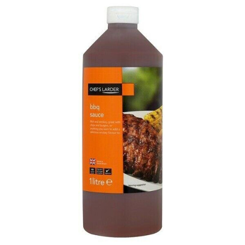 Chef's Larder BBQ sauce 1 Litre catering 2