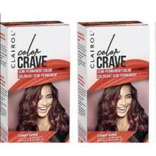 Clairol Colour Crave Semi Permanent Hair Dye, Candy Apple, 60 ml