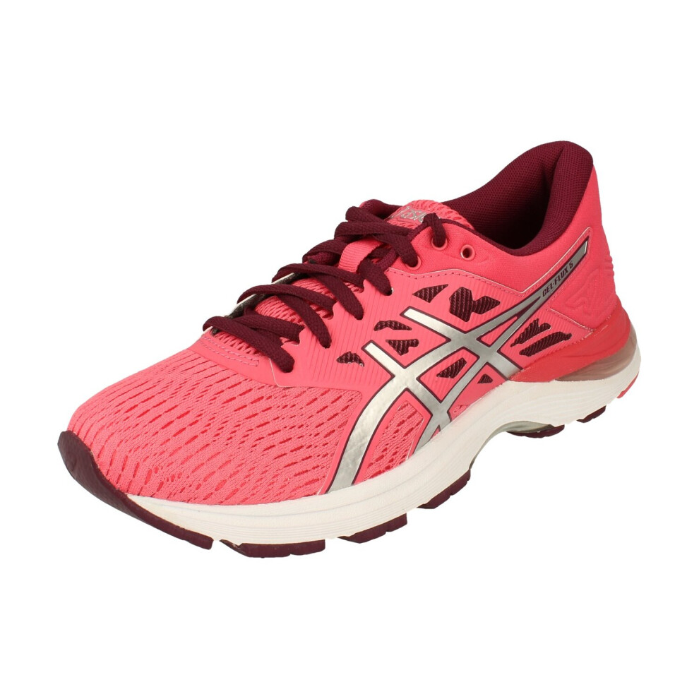 (8.5) Asics Gel-Flux 5 Womens Running Trainers T861N Sneakers Shoes