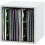 Glorious Record Storage Box 110 White 1