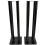 Atacama SLX1000 Speaker Stands Satin Black 1