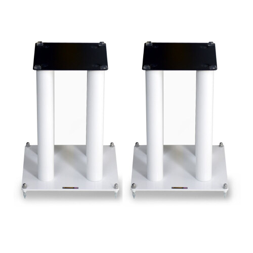 Atacama SLX400 Speaker Stands Diamond White