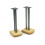 Atacama Moseco 5 Speaker Stands Natural Bamboo-Gloss Black Pole 1