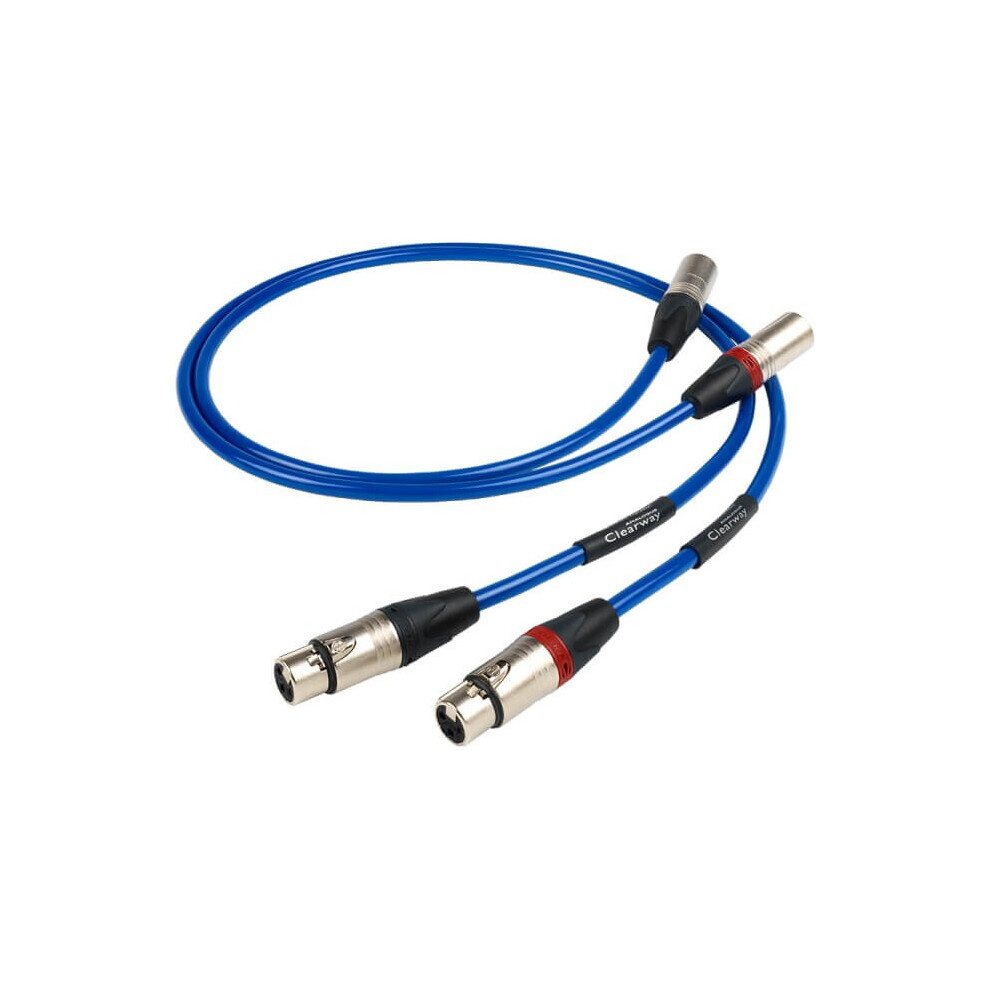 Chord Clearway Analogue Cable XLR to XLR 1.0m