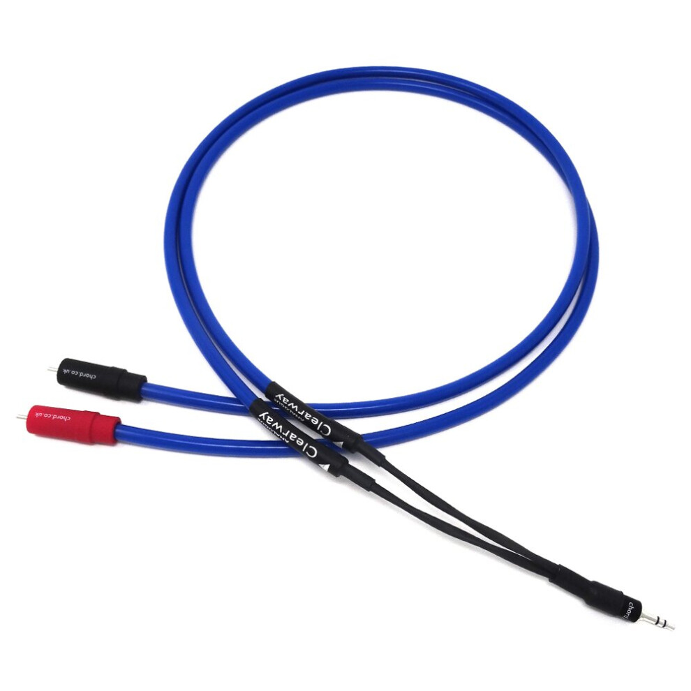 Chord Clearway Analogue Cable RCA to Minijack 1.0m