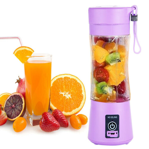 380ml  USB Electric Fruit Juicer Smoothie Maker Blender Shaker Bottle
