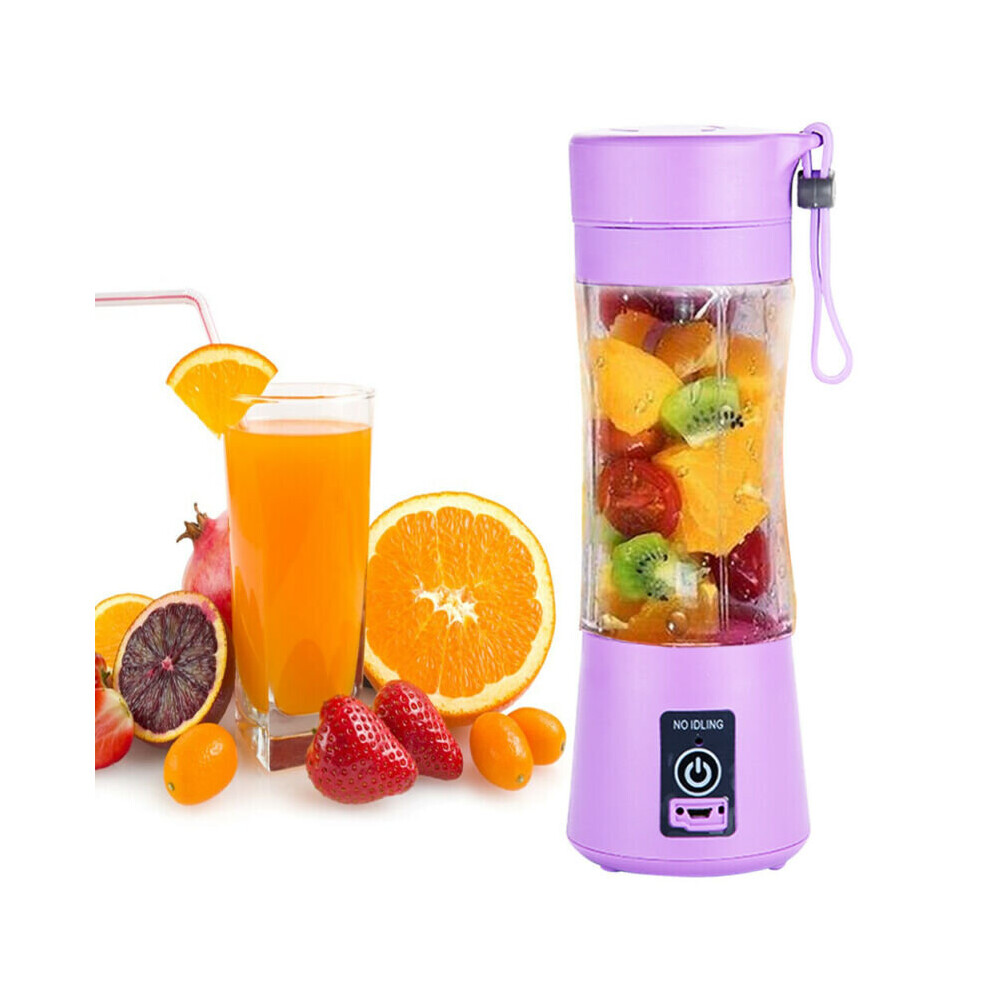 380ml  USB Electric Fruit Juicer Smoothie Maker Blender Shaker Bottle-image-OPC-P5T99RV-NEW