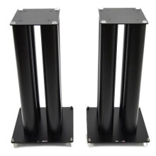Atacama HMS 2X 600mm Speaker Stands Satin Black (Pair)