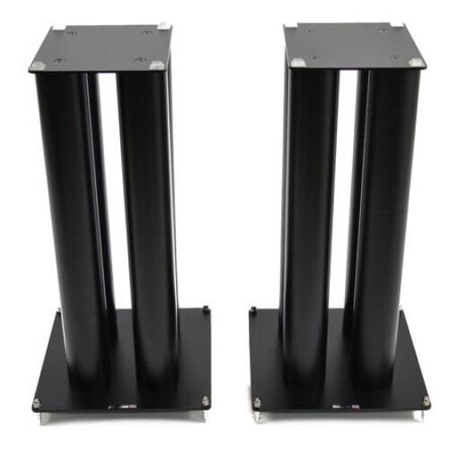 Atacama HMS 2X 600mm Speaker Stands Satin Black (Pair)
