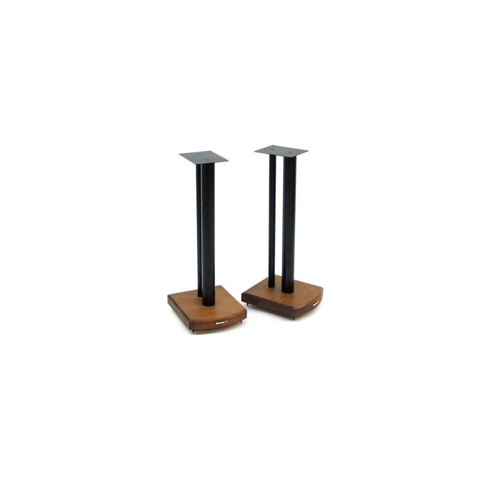 Atacama Moseco 10 Speaker Stands Dark Bamboo-Satin Black Pole-image-OPC-P5T95HG-NEW