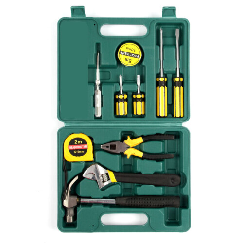 10pc Household Hand Tool Selection Kit