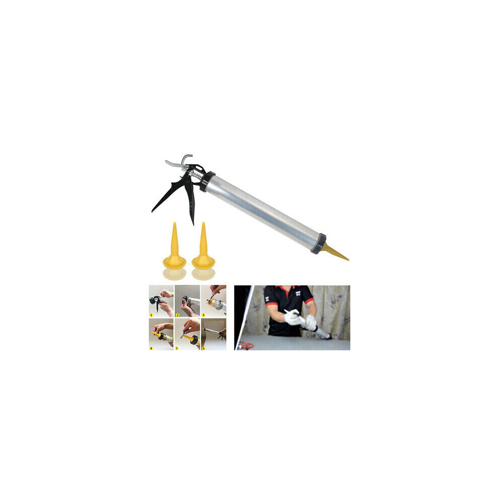 Mortar Gun For Brick Pointing And Tile Grouting Cement Applicator Tool 714131856459