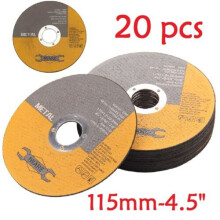 20X 115MM 4.5" METAL CUTTING BLADE DISC STAINLESS STEEL ANGLE GRINDER