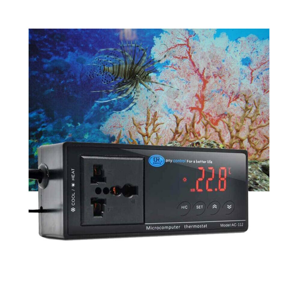 Quality Digital Aquarium Thermostat Heat Mat Pet Reptile Temp Control