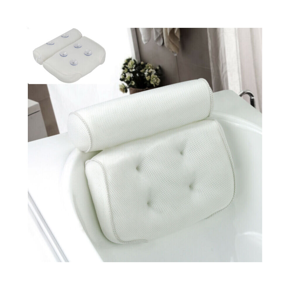 3D Mesh Neck Back Premium Waterproof Luxury Comfortable Bath Spa Pill