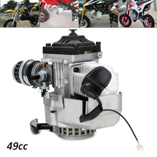 49cc MiniMoto Pullstart Engine Dirt Bike Quad Dirt Race Motard Mini M 2